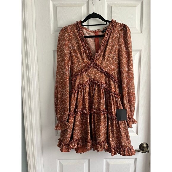 Lulu’s Floral Dress Medium NWT - Picture 2 of 4